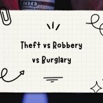 Theft vs Robbery vs Burglary